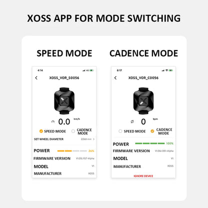 XOSS Vortex Speed Cadence Sensor X2 Heart Rate Monitor