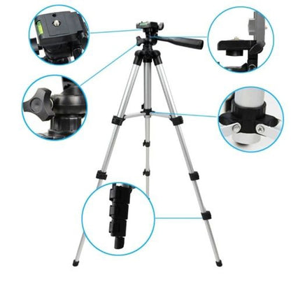Phone Travel Tripod for Sony Portable Aluminum Tripod Stand