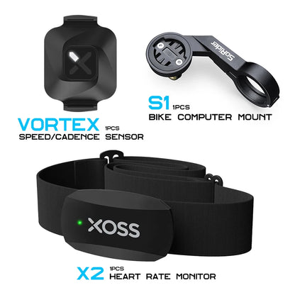 XOSS Vortex Speed Cadence Sensor X2 Heart Rate Monitor
