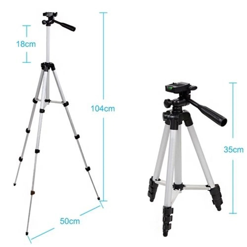 Phone Travel Tripod for Sony Portable Aluminum Tripod Stand