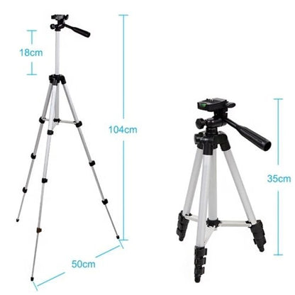 Phone Travel Tripod for Sony Portable Aluminum Tripod Stand