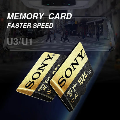 SONY Micro SD TF Card Mini 1TB Memory Card Class 128GB 256GB High Speed