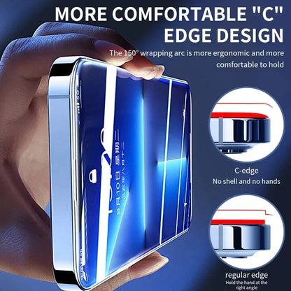 3Pcs Tempered Glass for iPhone 14 13 12 11 15,16 including all pro and Pro Max Models