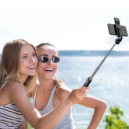 3 In 1 Wireless Selfie Tripod With Fill Light Bluetooth