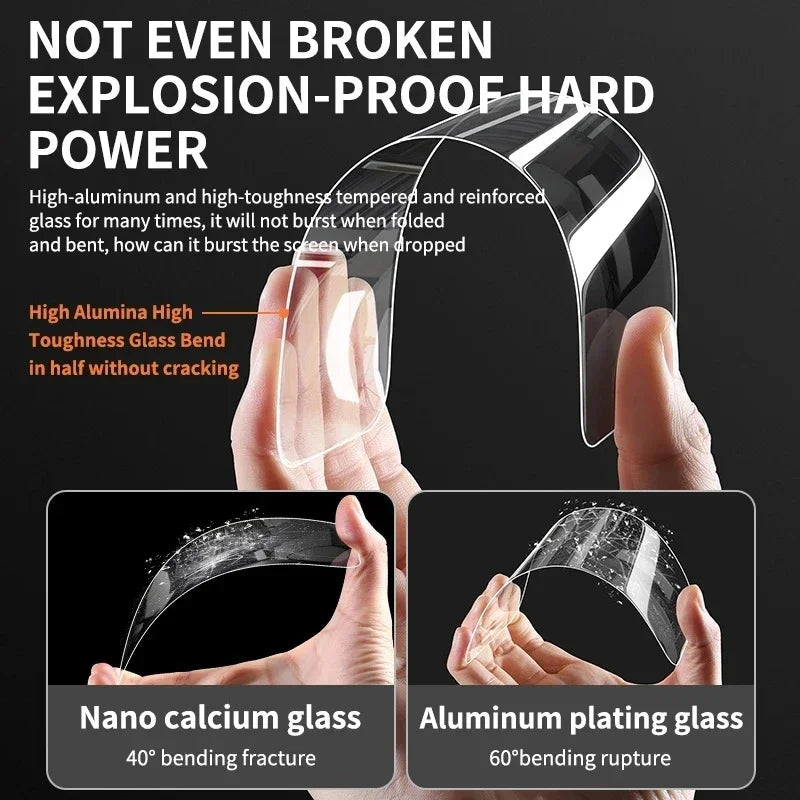 3Pcs Tempered Glass for iPhone 14 13 12 11 15,16 including all pro and Pro Max Models