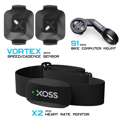 XOSS Vortex Speed Cadence Sensor X2 Heart Rate Monitor
