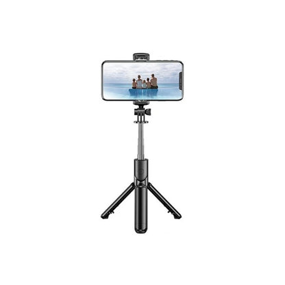 3 In 1 Wireless Selfie Tripod With Fill Light Bluetooth