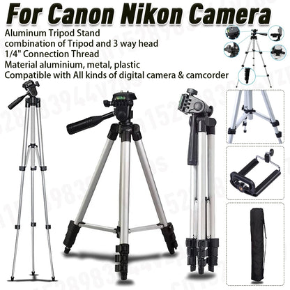 Phone Travel Tripod for Sony Portable Aluminum Tripod Stand