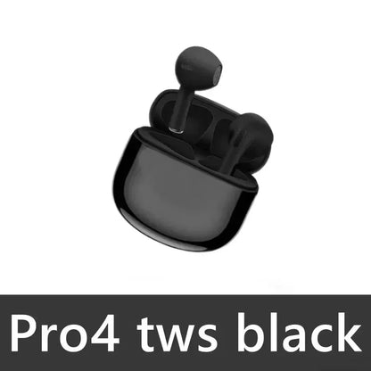 Original Pro4 TWS Bluetooth Earphones 9D Stereo Wireless Headphone