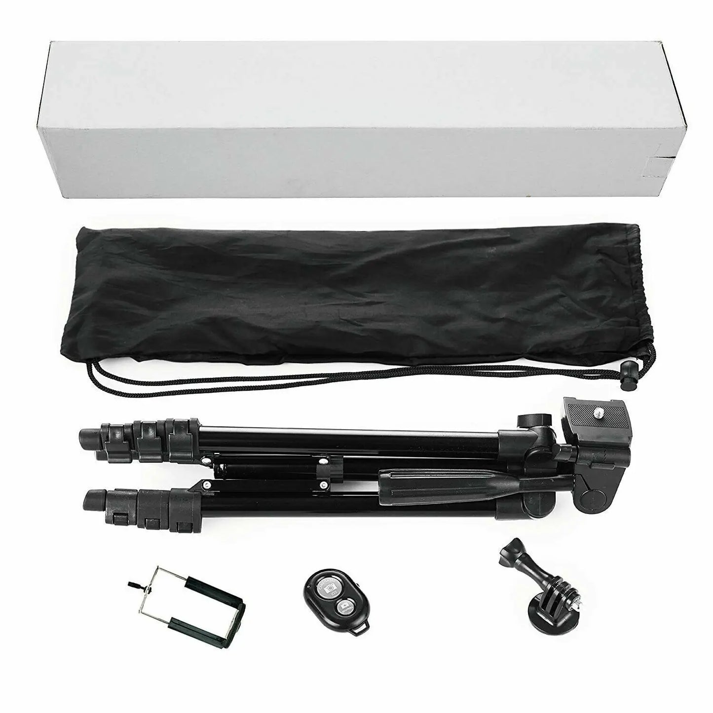 Professional Camera Tripod + Stand Holder +Bag For Smart Phone