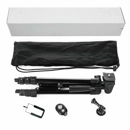 Professional Camera Tripod + Stand Holder +Bag For Smart Phone