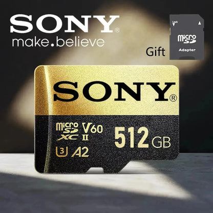 SONY Micro SD TF Card Mini 1TB Memory Card Class 128GB 256GB High Speed