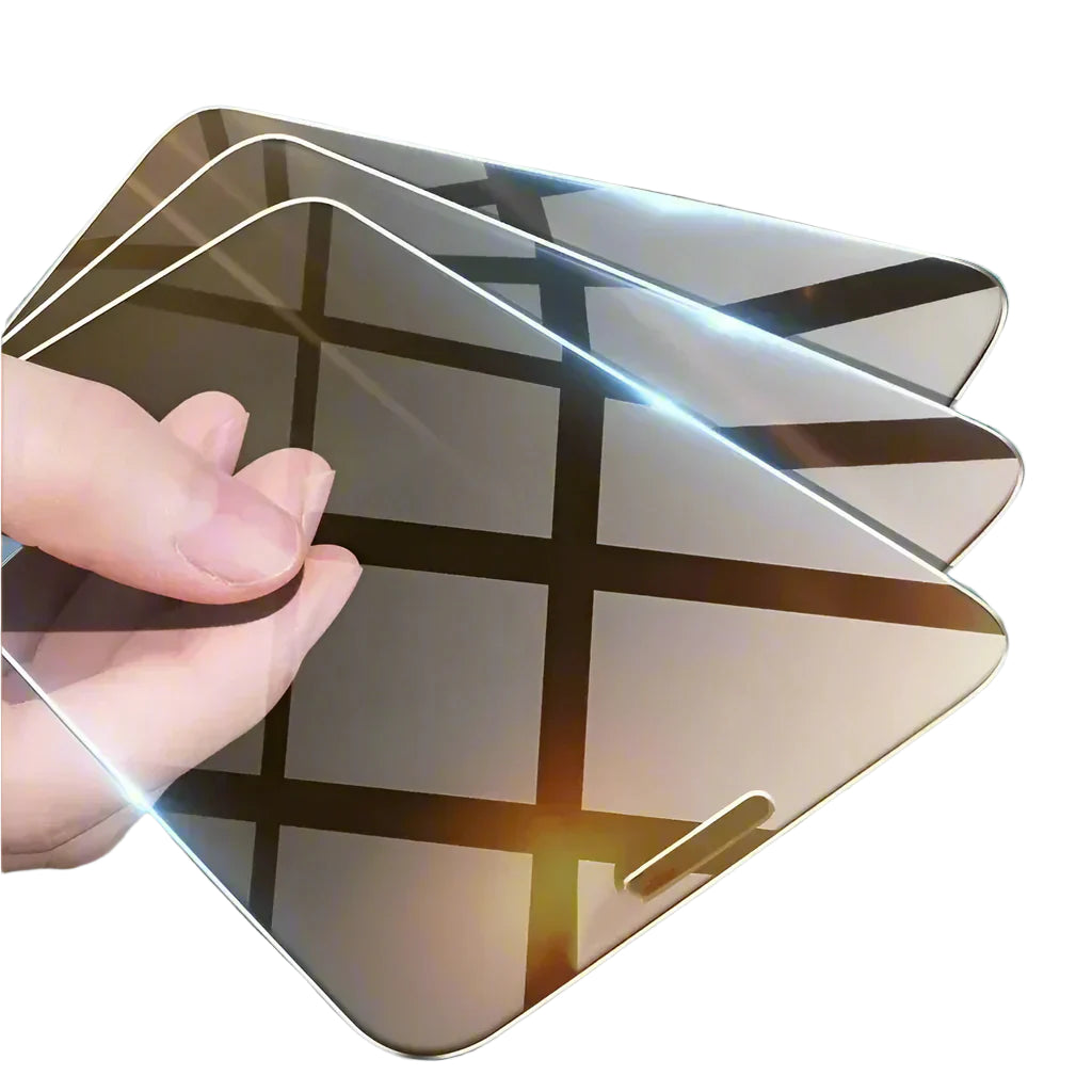 3Pcs Tempered Glass for iPhone 14 13 12 11 15,16 including all pro and Pro Max Models