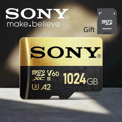 SONY Micro SD TF Card Mini 1TB Memory Card Class 128GB 256GB High Speed